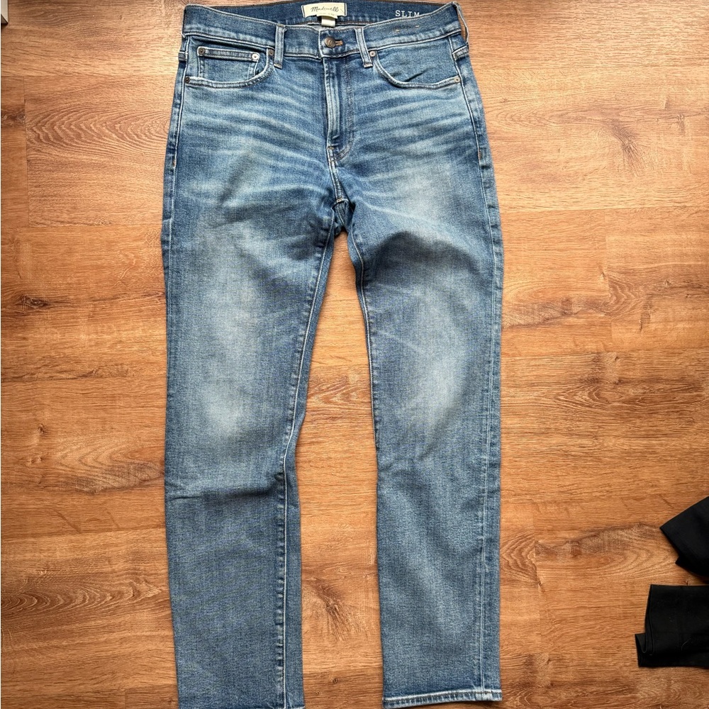 Madewell Slim Blue Washed Men's Jeans